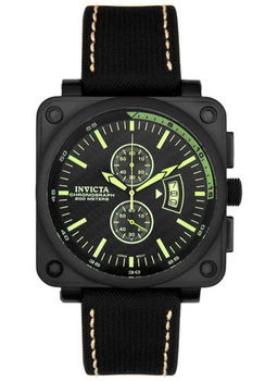 Men's Square Corduba Carbon Fiber Dial Chronographmen 