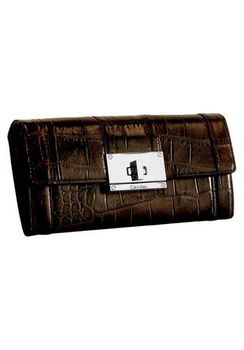 Women's Bronze/Bronze Leather Wallet