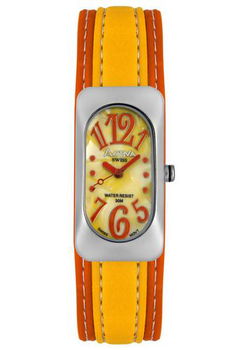 Women's Orange/Yellow Leatherettewomen 