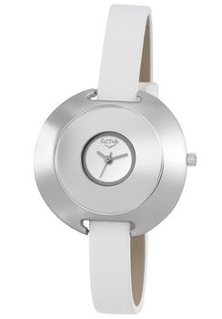 Women's White Dial White Leatherettewomen 
