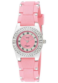 Women's Generation White Crystal Pink Rubberwomen 