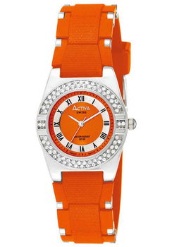 Women's Generation White Crystal Orange Rubberwomen 