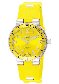 Unisex Generation Yellow Rubber Strapunisex 