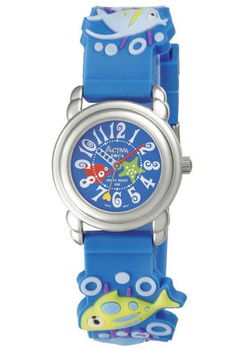 Juniors Blue Rubber & Multicolor Fish Designjuniors 