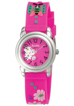 Juniors Magenta Rubber & Multicolor Flower Designjuniors 