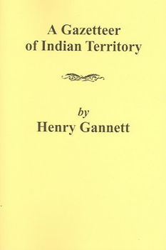 A Gazetteer Of Indian Territorygazetteer 