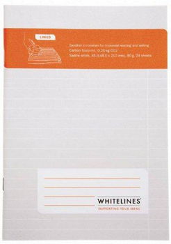 Whitelines Saddle Stitch A5 Linedwhitelines 