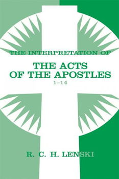Interpretation of The Acts of the Apostles 1-14interpretation 