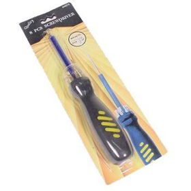 Screwdriver Rotating Tips 8 Piece set. Case Pack 72screwdriver 