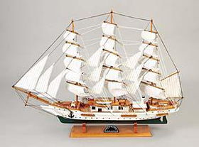 WOOD SHIP 35"W, 25"H