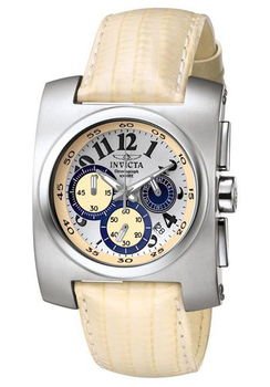 Men's Lupah Chronograph Ivory Leathermen 