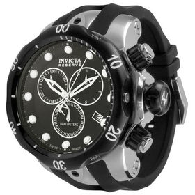 Men's Reserve Chronograph Black Rubbermen 