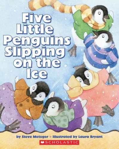 Five Little Penguins Slipping on the Icefive 