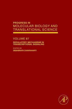 Regulatory Mechanisms in Transcriptional Signalingregulatory 