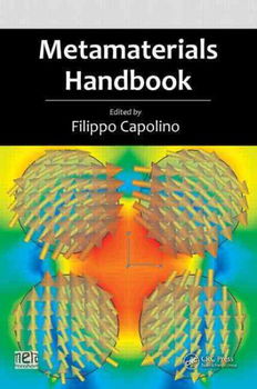 Metamaterials Handbookmetamaterials 