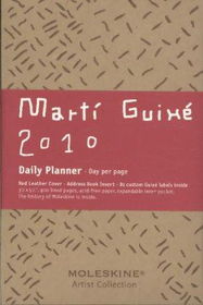 Moleskine 2010 Marti Guixe Daily Planner