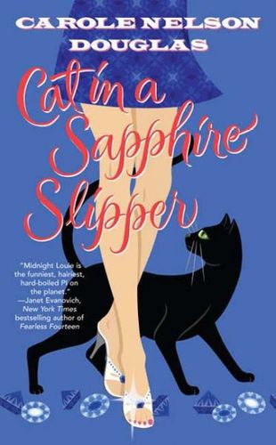 Cat in a Sapphire Slippercat 