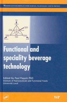 Fuctional and Specialty Beverage Technologyfuctional 