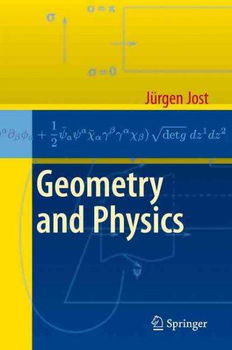 Geometry and Physicsgeometry 