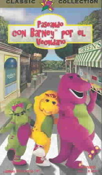 BARNEY:PASEANDO CON BARNEY VECINDARIObarney 
