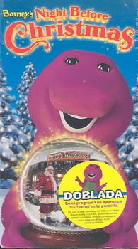 BARNEY'S NIGHT BEFORE CHRISTMASbarney 