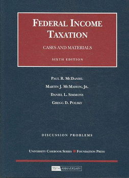 Federal Income Taxation, Discussion Problemsfederal 