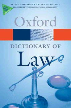 A Dictionary of Lawdictionary 