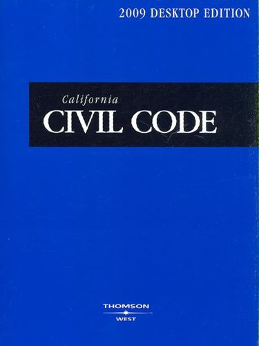 California Civil Code 2009california 