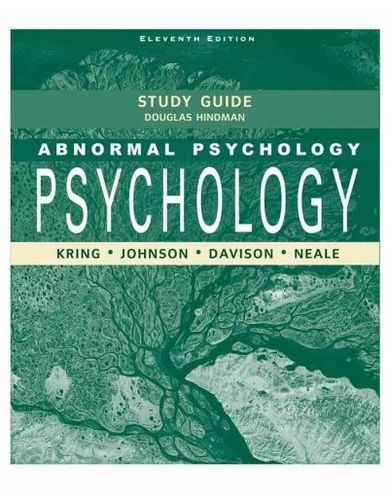 Abnormal Psychologyabnormal 