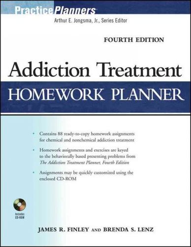 Addiction Treatment Homework Planneraddiction 