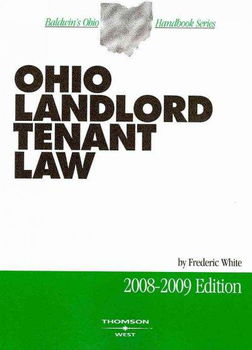 Ohio Landlord Tenant Law 2008-2009ohio 