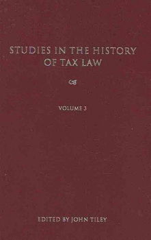 Studies in the History of Tax Lawstudies 