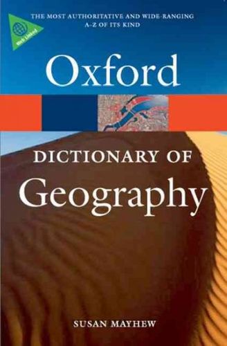 A Dictionary of Geographydictionary 