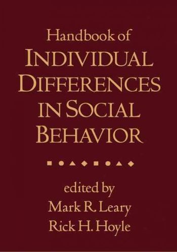 Handbook of Individual Differences in Social Behaviorhandbook 