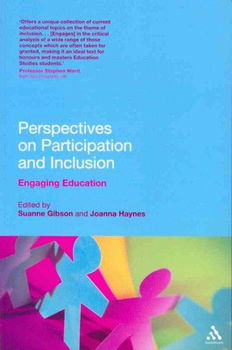 Perspectives on Participation and Inclusionperspectives 