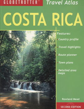 Globetrotter Travel Atlas Costa Ricaglobetrotter 