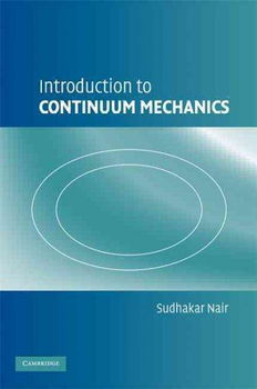 Introduction to Continuum Mechanicsintroduction 
