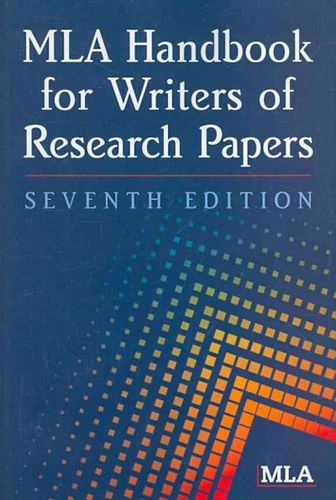 MLA Handbook for Writers of Research Papersmla 