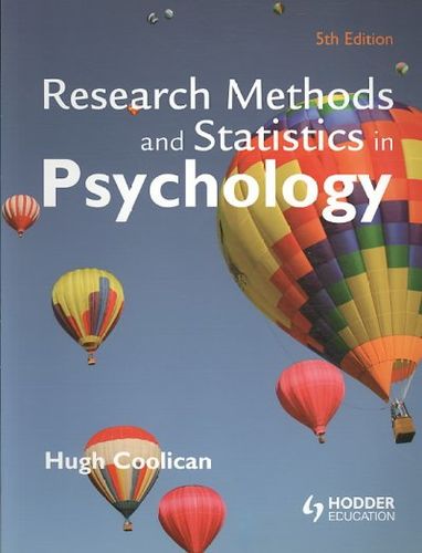 Research Methods and Statistics in Psychologyresearch 