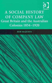 A Social History of Company Lawsocial 