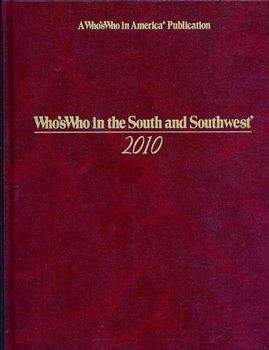 Who's Who in the South and Southwest 2010south 