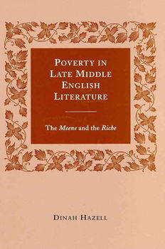Poverty in Late Middle English Literaturepoverty 