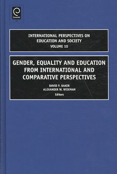 Gender, Equality and Education from International and Comparative Perspectivesgender 