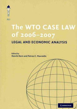 The WTO Case Law of 2006-2007wto 