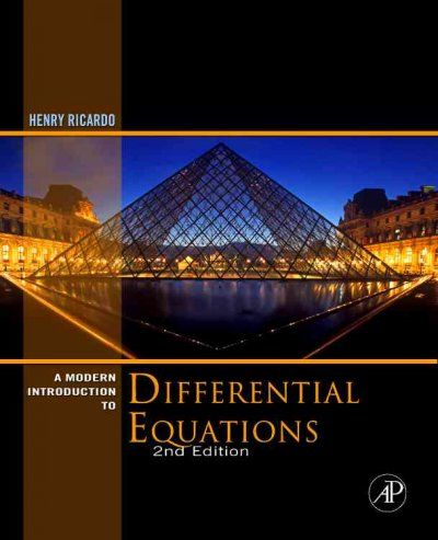 A Modern Introduction to Differential Equationsmodern 
