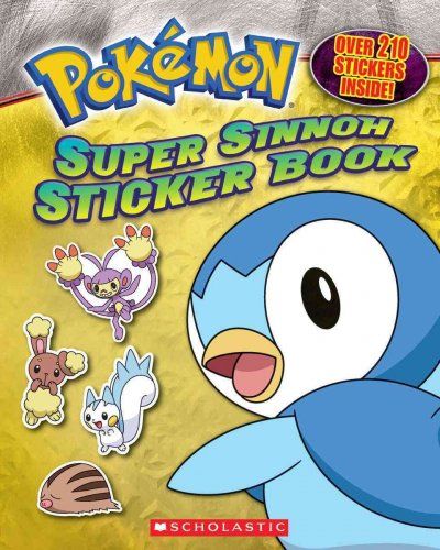 Super Sinnoh Sticker Booksuper 