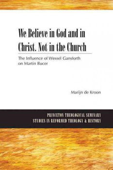 We Believe in God and in Christ. Not in the Churchbelieve 