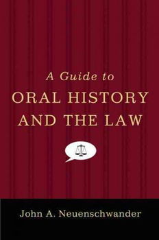 A Guide to Oral History and the Lawguide 