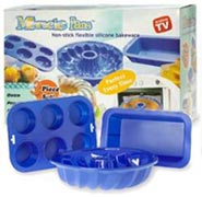 6 Pc Set - Miracle Silicone Bakewaremiracle 