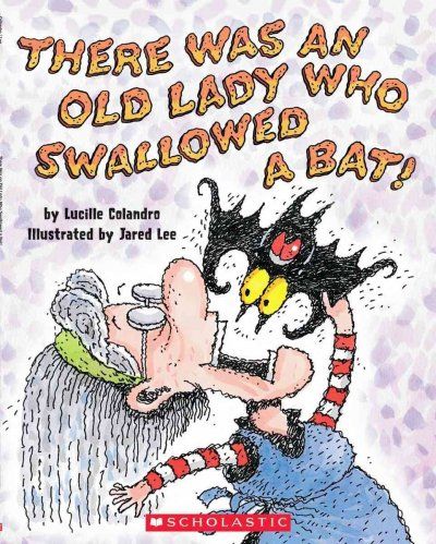 There Was an Old Lady Who Swallowed a Batthere 